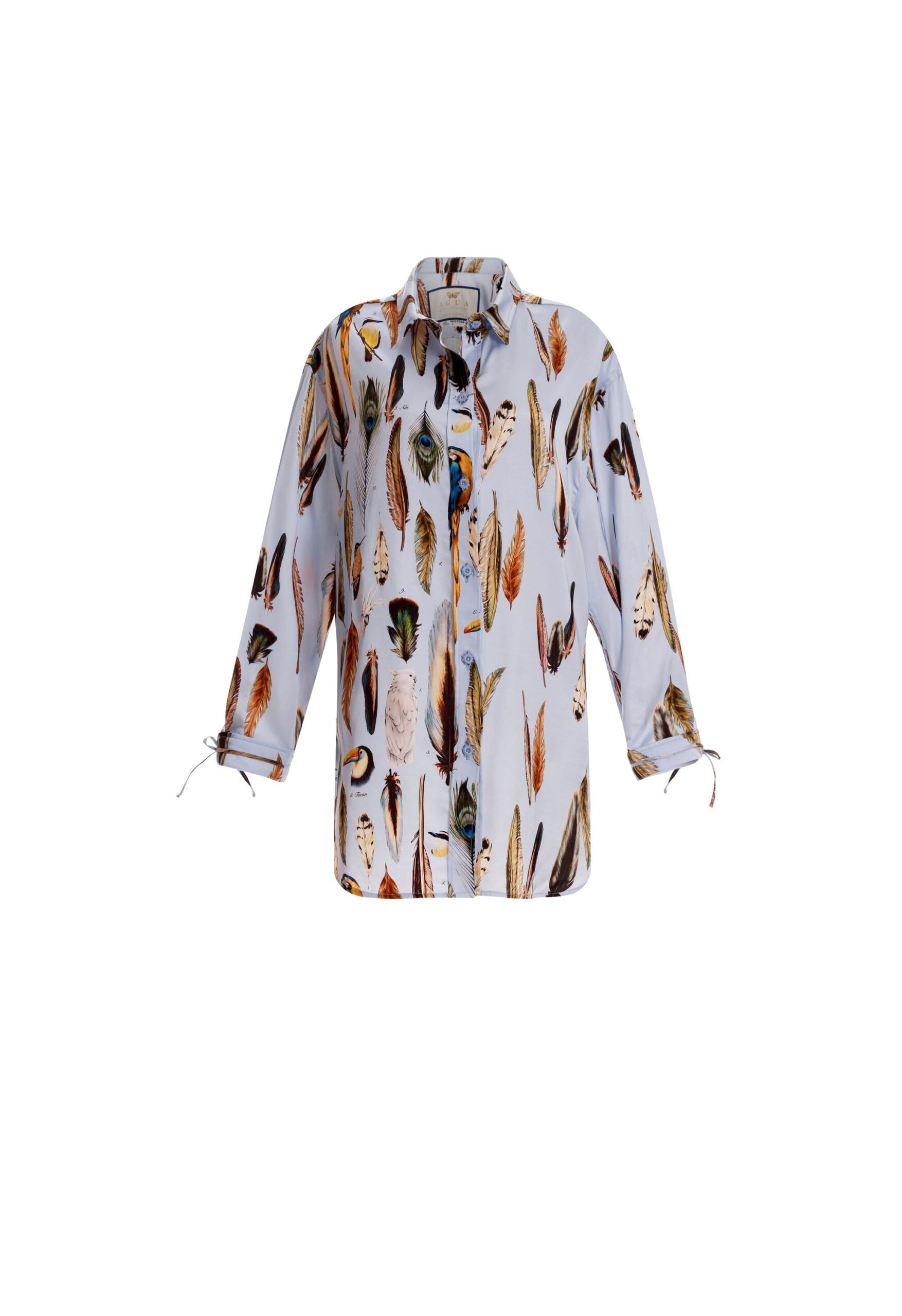 Agua By Agua Bendita Cecilia Pluma Button Down Shirt