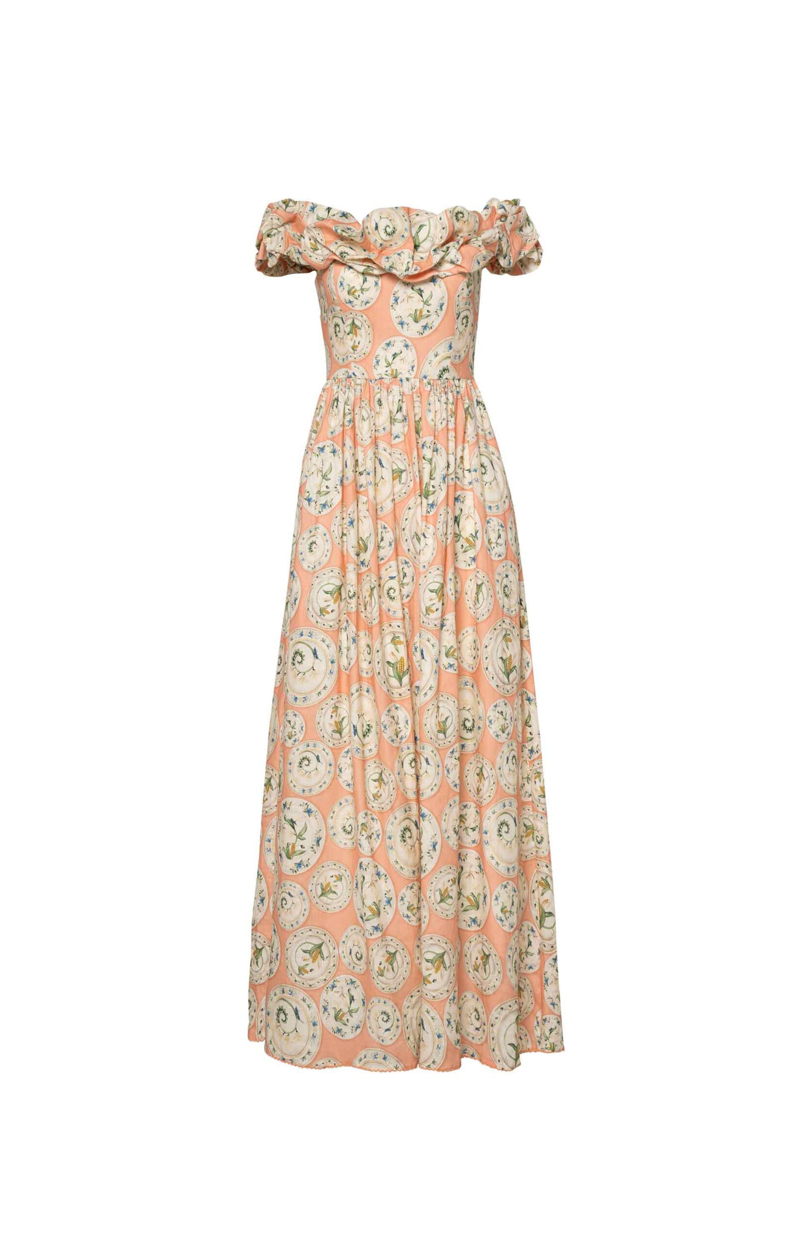 Agua By Agua Bendita Espliego Menaje Maxi Dress