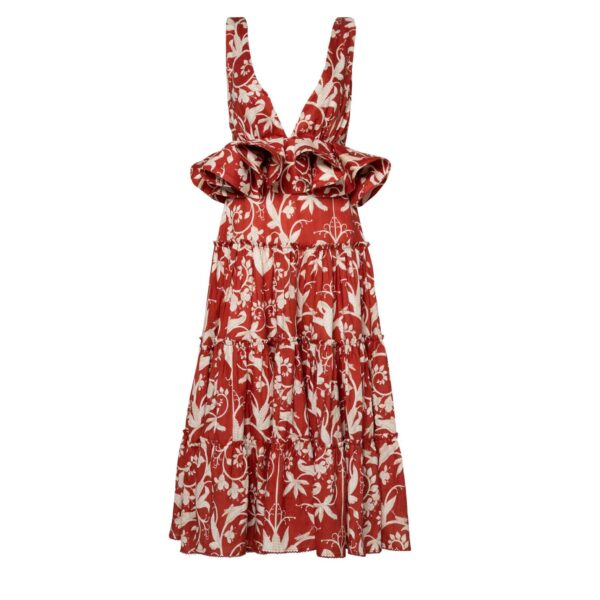 Agua By Agua Bendita Lago Maiz Midi Dress