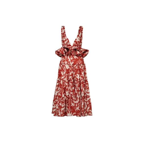 Agua By Agua Bendita Lago Maiz Midi Dress