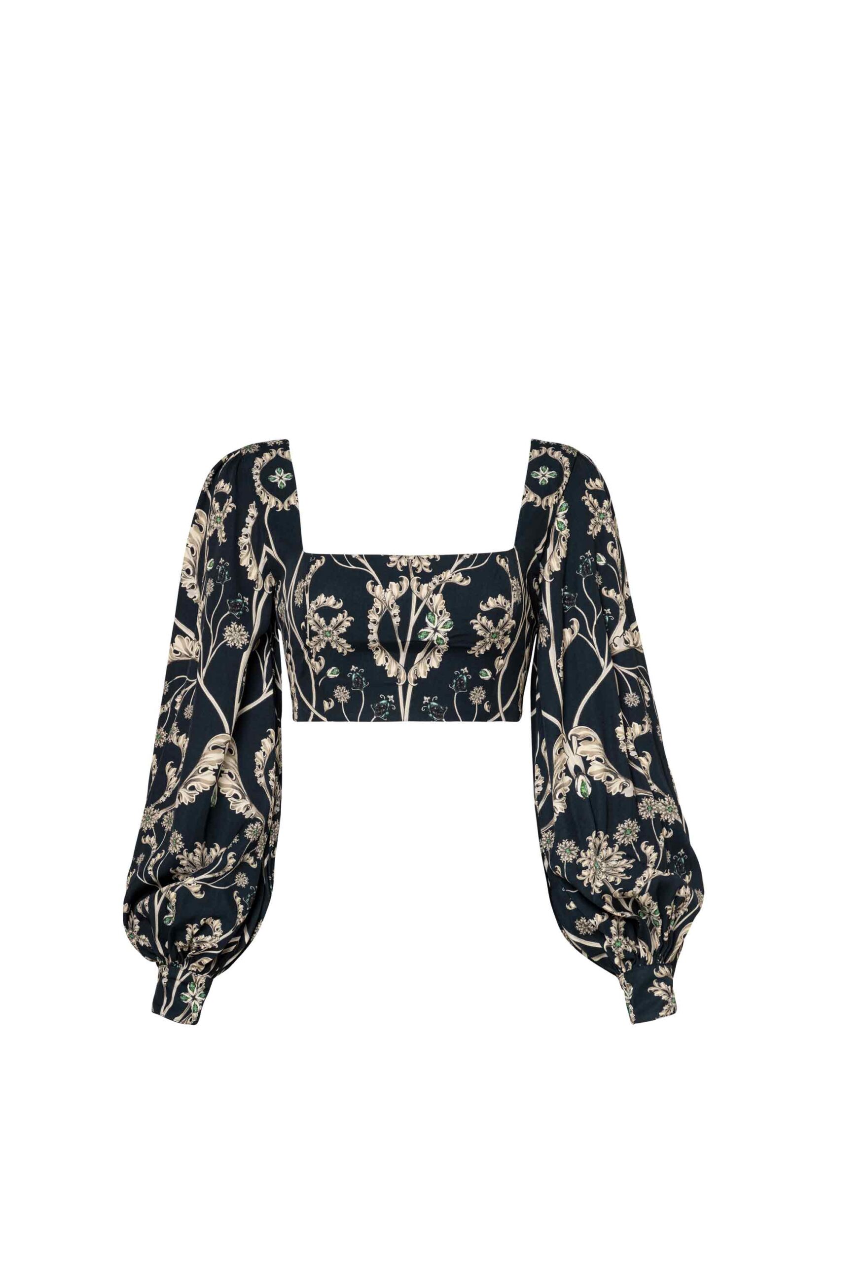 Agua By Agua Bendita Pera Gema Cropped Top