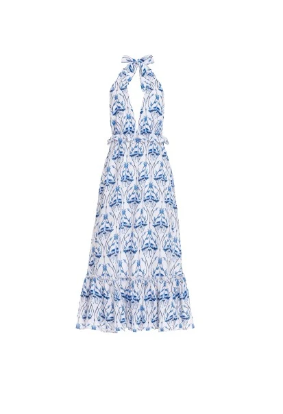 Agua-By-Agua-Bendita-Saba-Cometa-Linen-Midi-Dress-6-scaled11526_nobg Saba Cometa Linen Midi Dress - Image 1