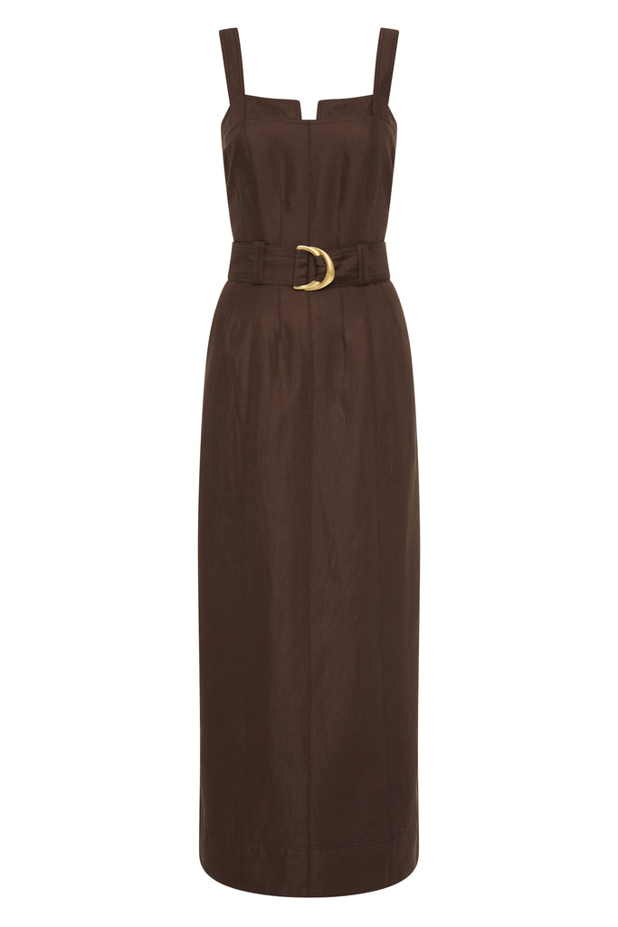 Aje Cohort Midi Dress