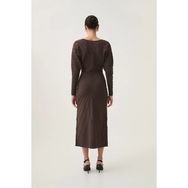 Modernist Cocoon Midi Dress - Image 6