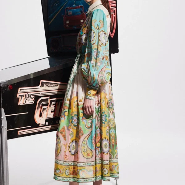 Alemais Pinball Shirtdress Dress, view 5
