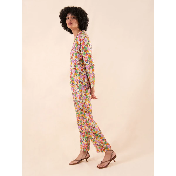 Eden Twill Shirt – Flower Burst - Image 4