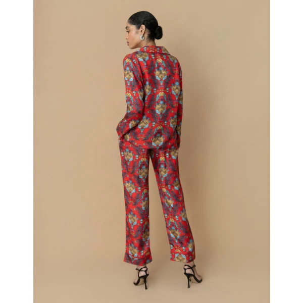 Eden Twill Trouser  Regina Red - Image 5