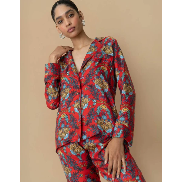 Eden Twill Trouser  Regina Red - Image 6