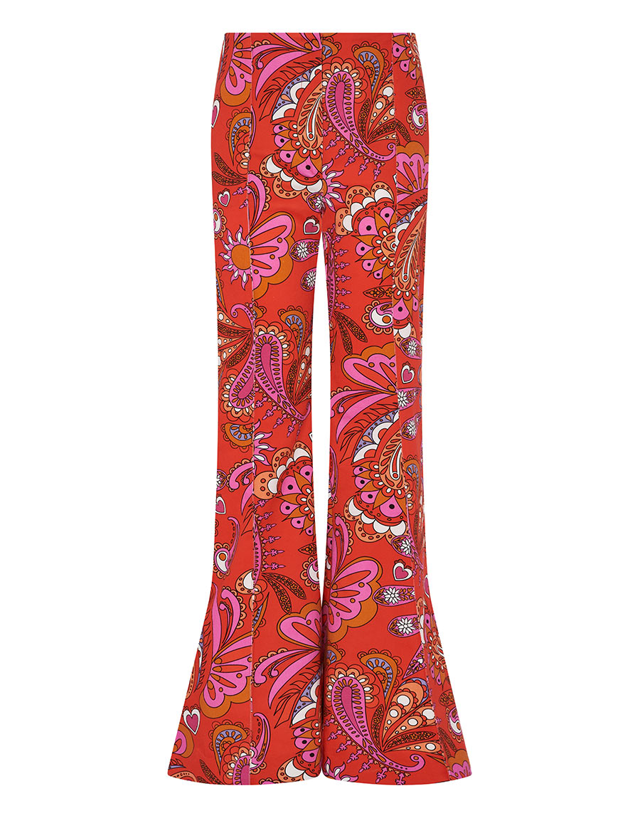 Borgo de Nor Morgan Twill Trouser  Rhapsody Red
