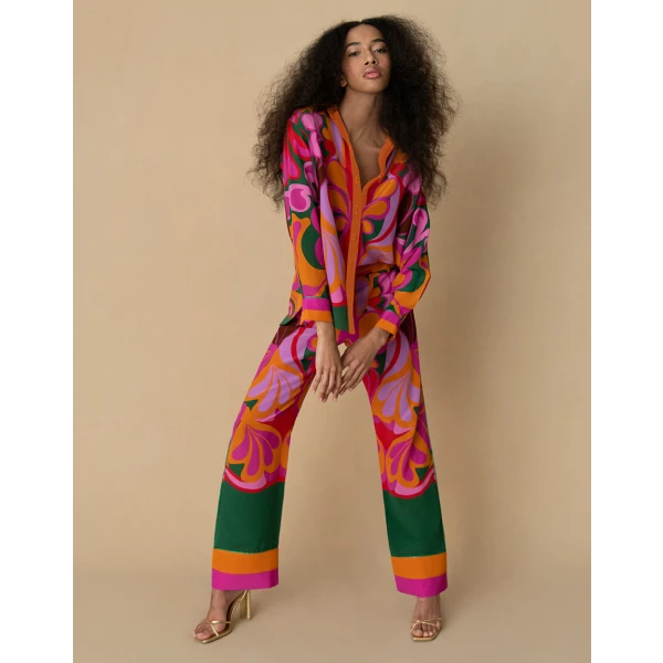 Nova Crepe Shirt  Seventies - Image 6