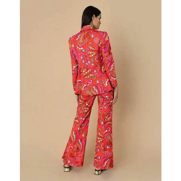 Quinn Cotton Jacket  Rhapsody Red - Image 5