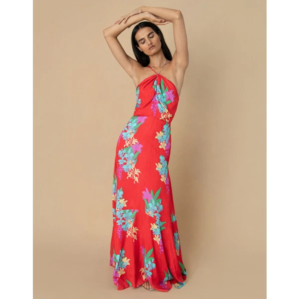 Rosie Crepe Maxi Dress  Alegria - Image 4