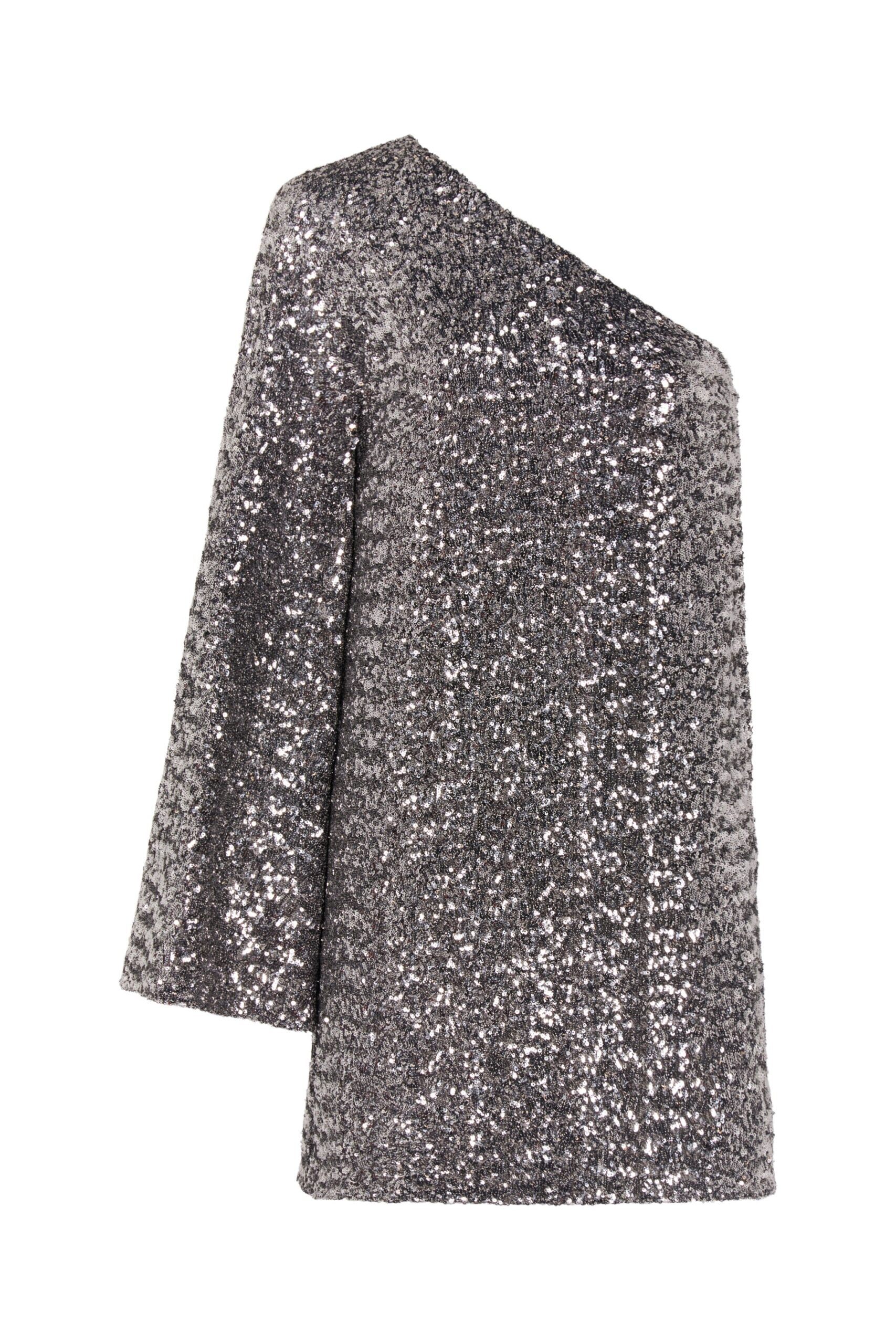 Borgo de Nor Vida Sequin One Shoulder Mini Dress