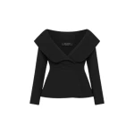 Black Crepe Manarola Blazer
