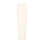 Ivory Crepe Bias Skirt
