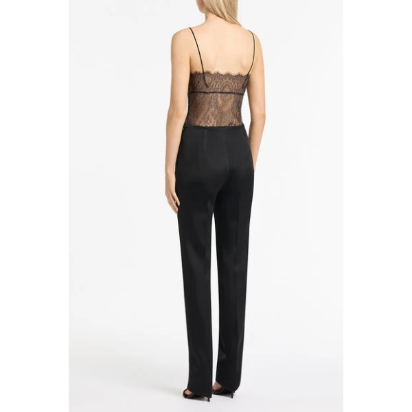 Black Chantilly Lace Cami - Image 3