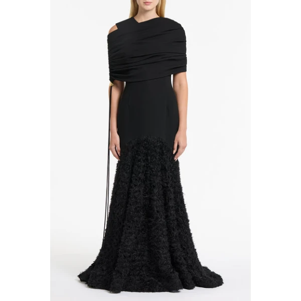 Black Nastro Gown - Image 5