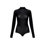 Black Ombra Mesh Bodysuit