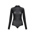 Black Pura Mesh Bodysuit