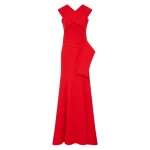 Carla-Zampatti-Red-Crepe-Fascia-Cross-Over-Gown13459_nobg