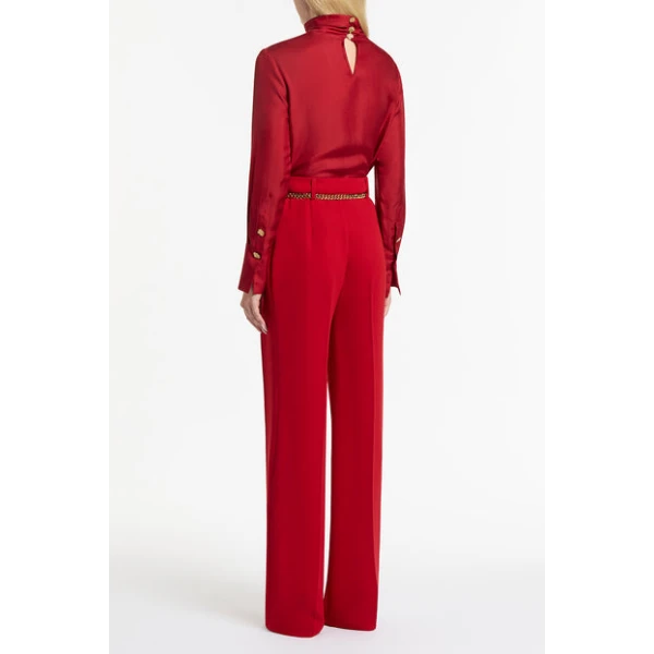 Scarlet Button Back Shirt - Image 3