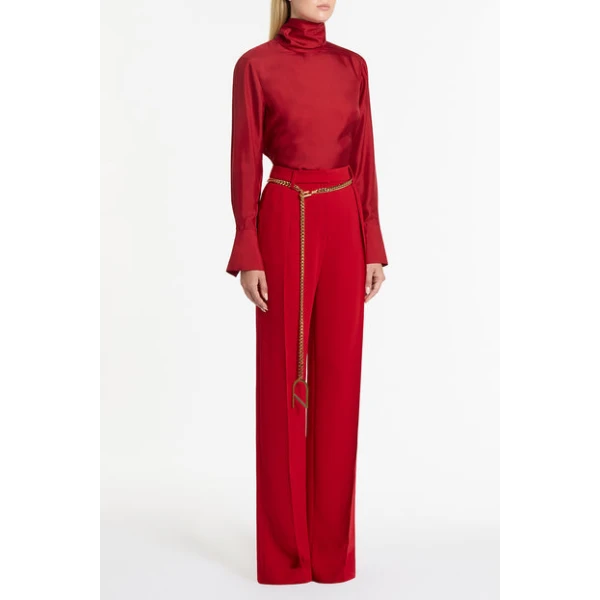 Scarlet Button Back Shirt - Image 4