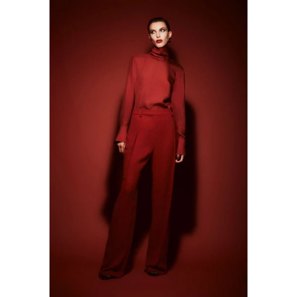 Scarlet Button Back Shirt - Image 5