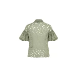 Balloon Sleeve Detailed Shirt