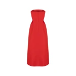Red Strapless Dress