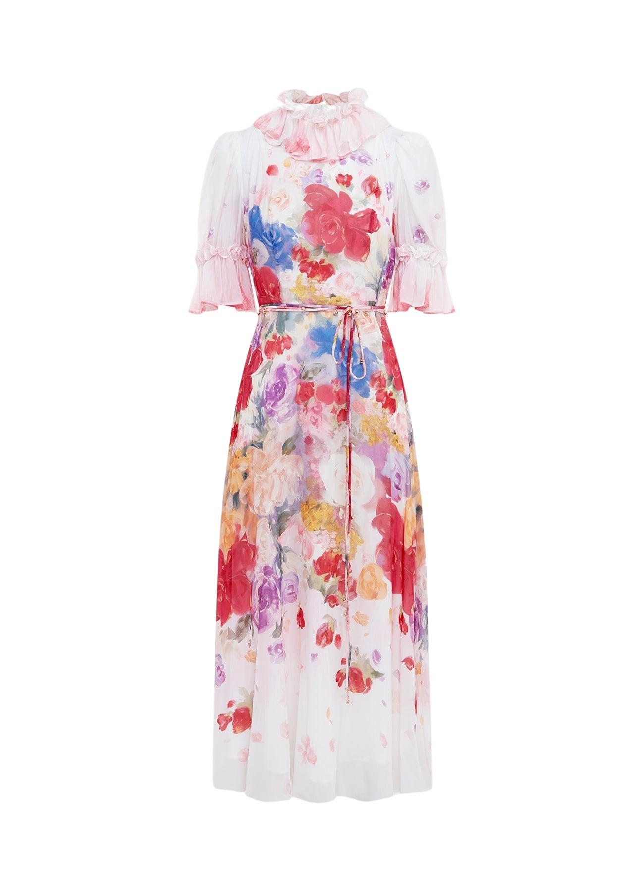 Leo Lin Joanna Midi Dress – Fleur Print