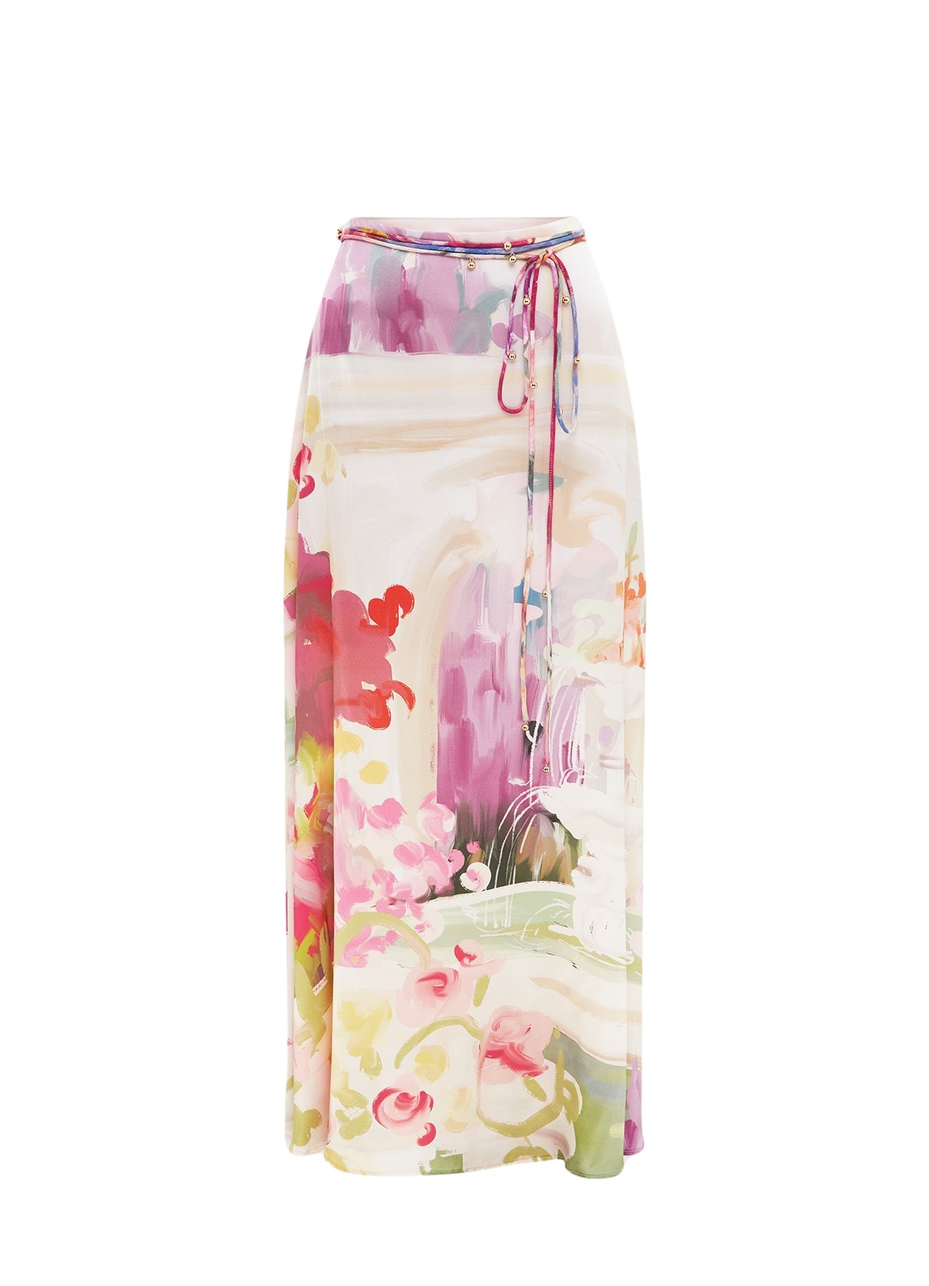 Leo Lin Macey Midi Skirt – Jardin Print