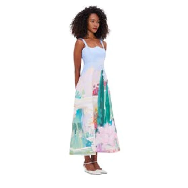 Odette Midi Dress - Jardin Print - Image 3