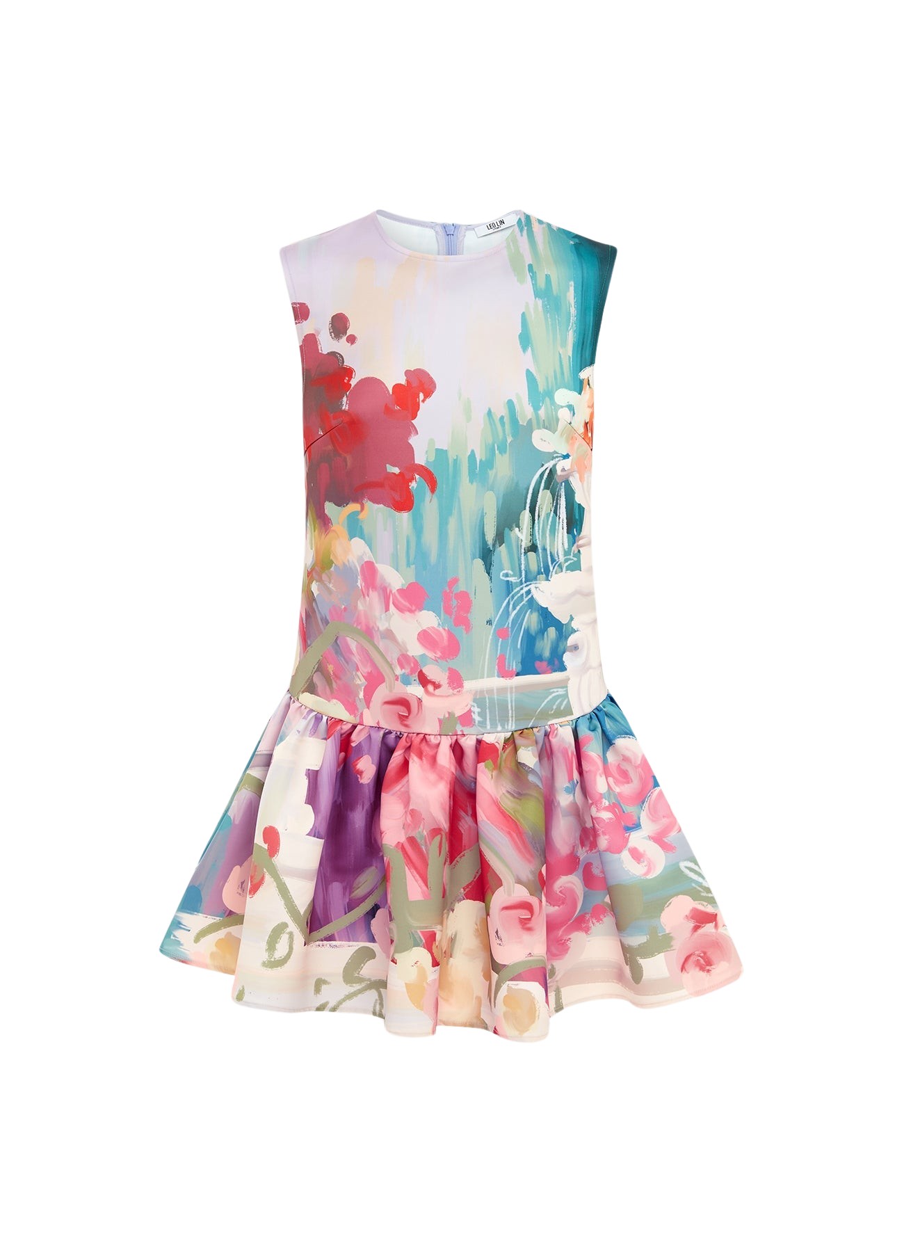 Leo Lin Petra Mini Dress – Jardin Print