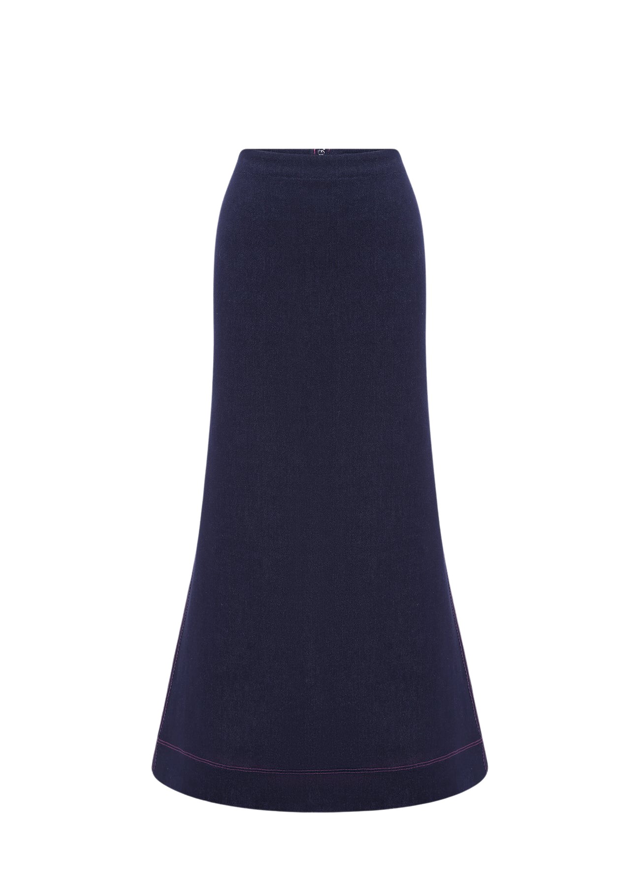 Leo Lin Roxanne Denim Maxi Skirt – Indigo