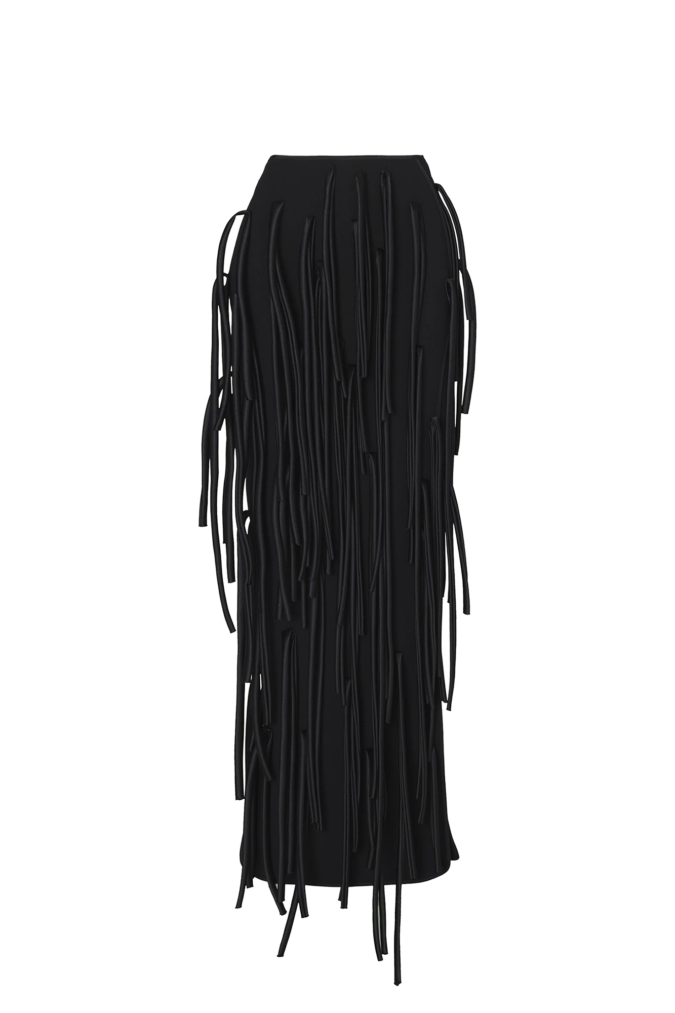 Maticevski Sandalwood Fringe Skirt Maticevski