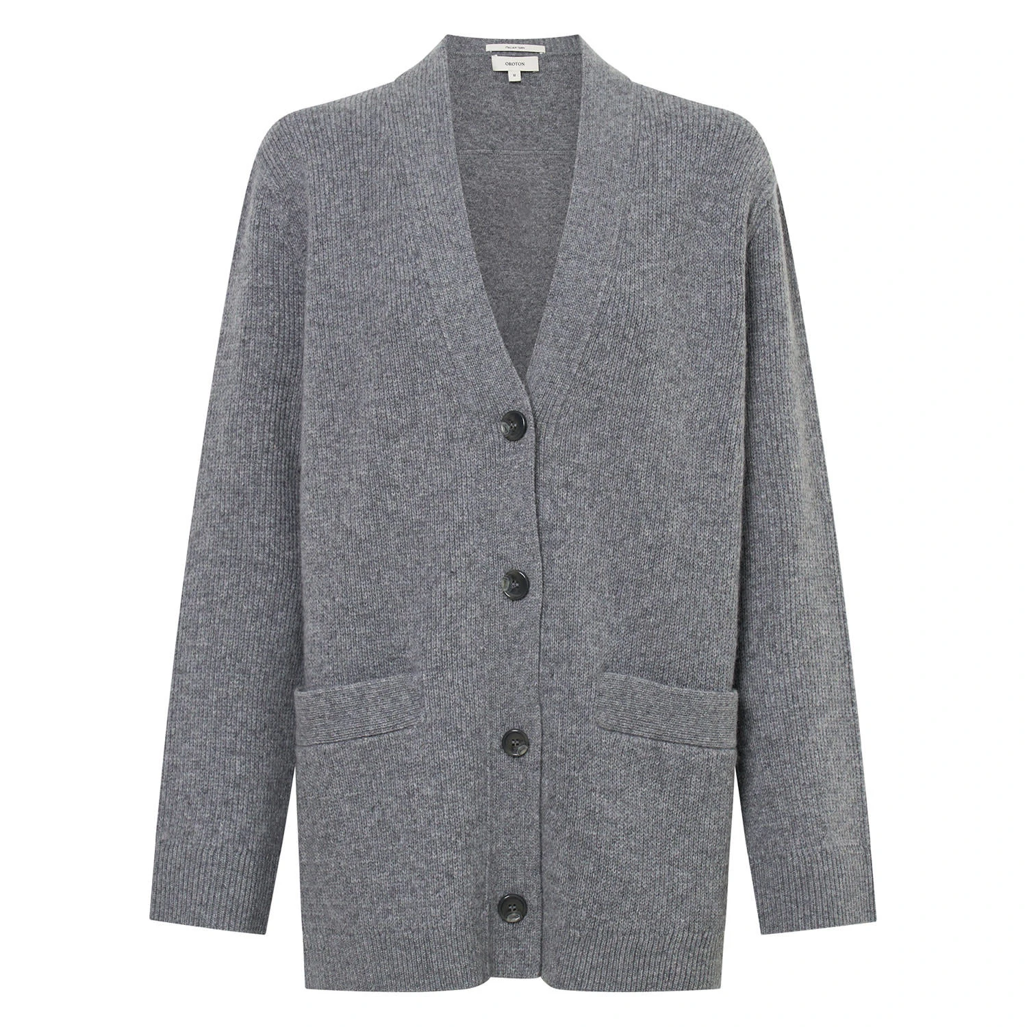 Oroton-Button-Detail-Long-Line-Cardigan Oroton Clothing