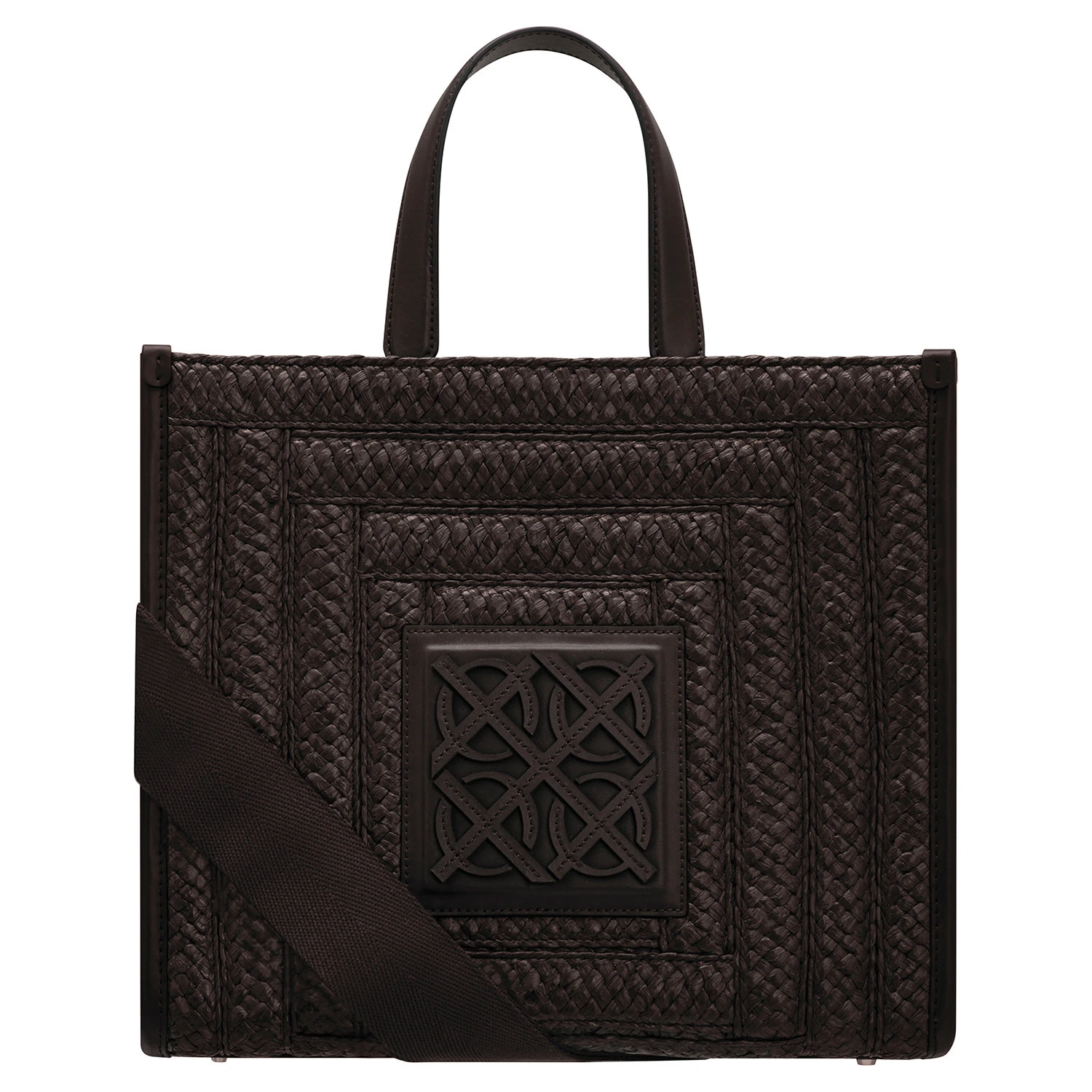 Oroton-Lane-Straw-Medium-Tote Oroton