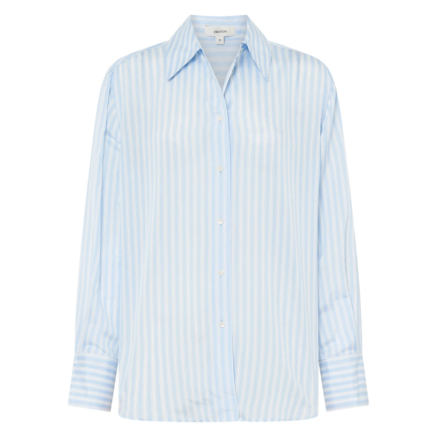 Oroton-Sheer-Stripe-Shirt Oroton Clothing
