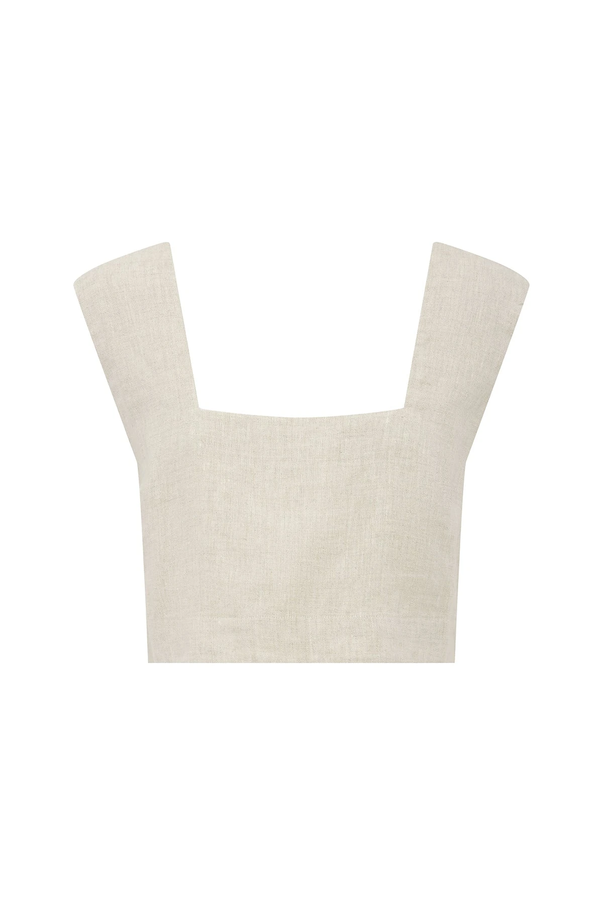 Posse-The-label-Caleb-Crop-Top-Natural Posse The label Clothing
