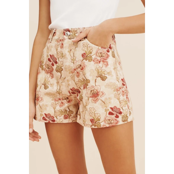 Celine Short - Cream/Multi - Image 8