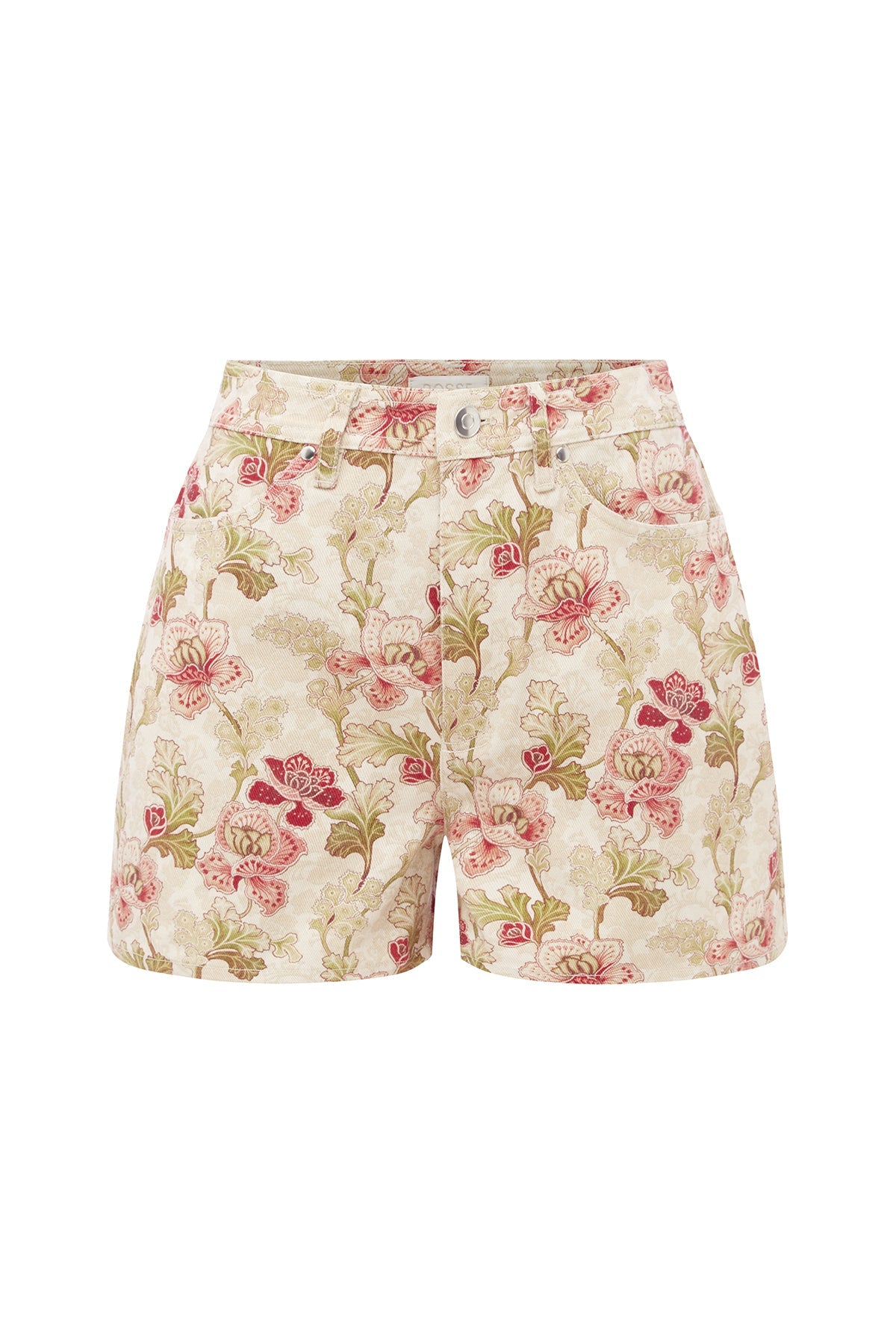 Posse The label Celine Short – Cream/Multi