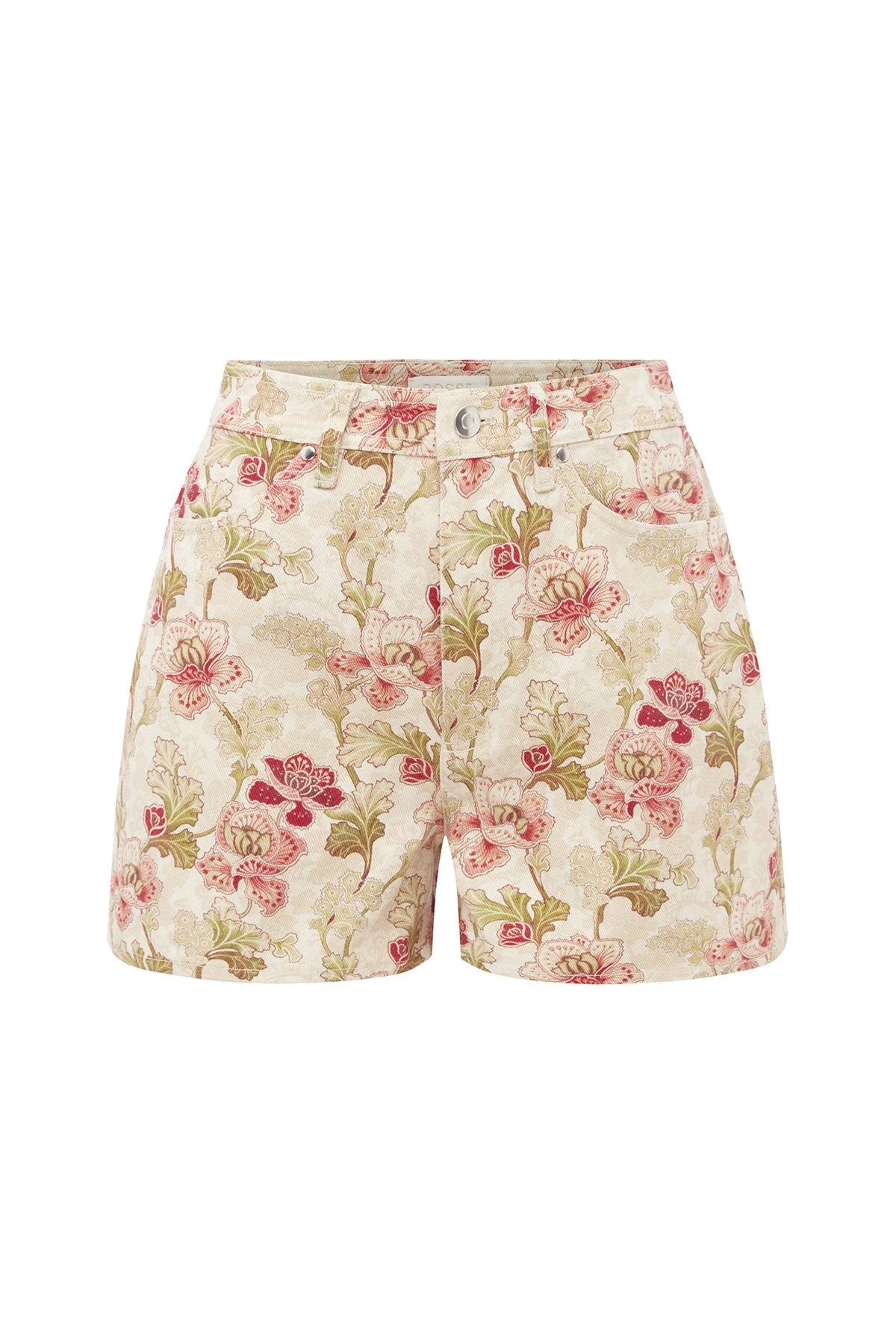 Posse-The-label-Celine-Short-CreamMulti Posse The label Clothing
