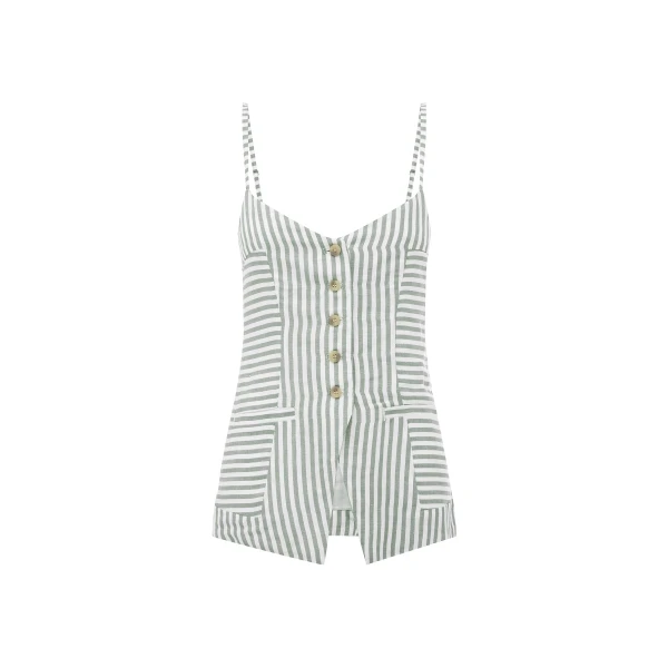 Diana Top - Seagrass Stripe - Image 8