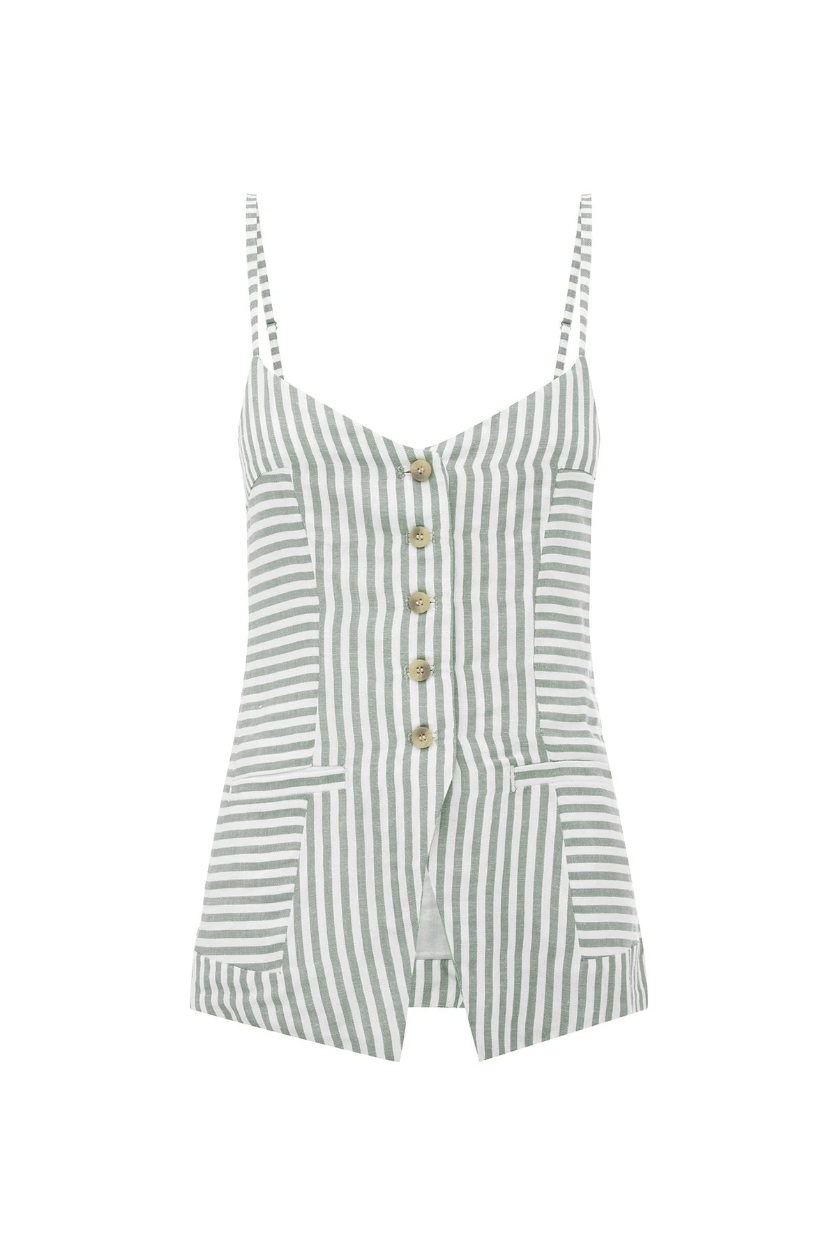 Posse-The-label-Diana-Top-Seagrass-Stripe Posse The label Clothing