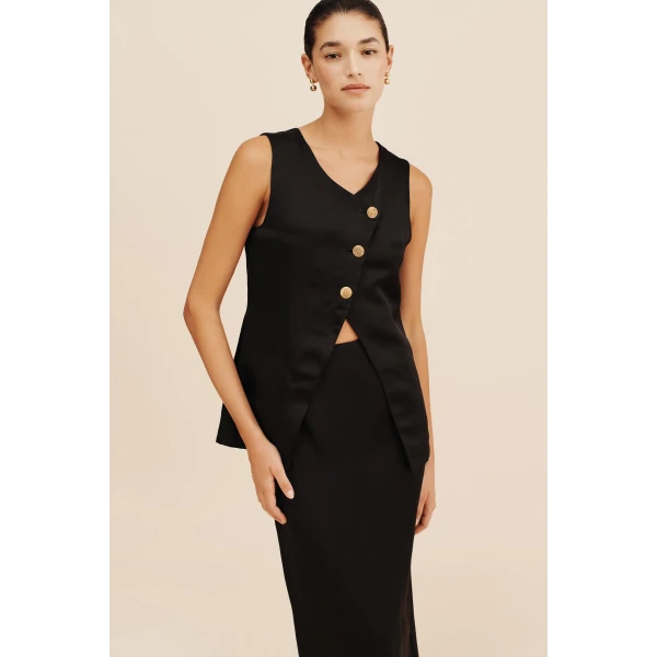 Gigi Gilet - Black - Image 8