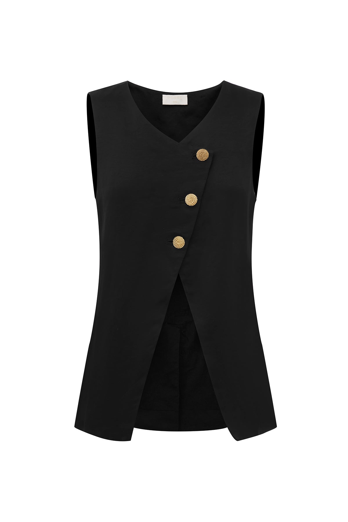 Posse The label Gigi Gilet – Black Top
