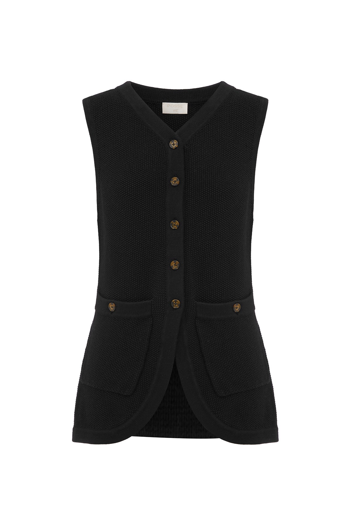 Posse The label Harper Vest – Black