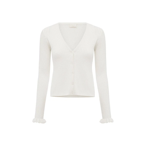 Iris Cardigan - Bone - Image 8