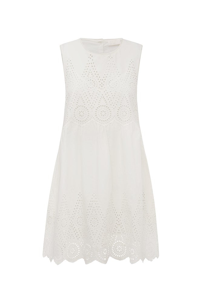 Posse The label Louisa Mini Dress – Vintage White