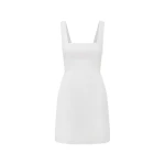 Posse-The-label-Skyla-Mini-Dress-Ivory Posse The label Clothing
